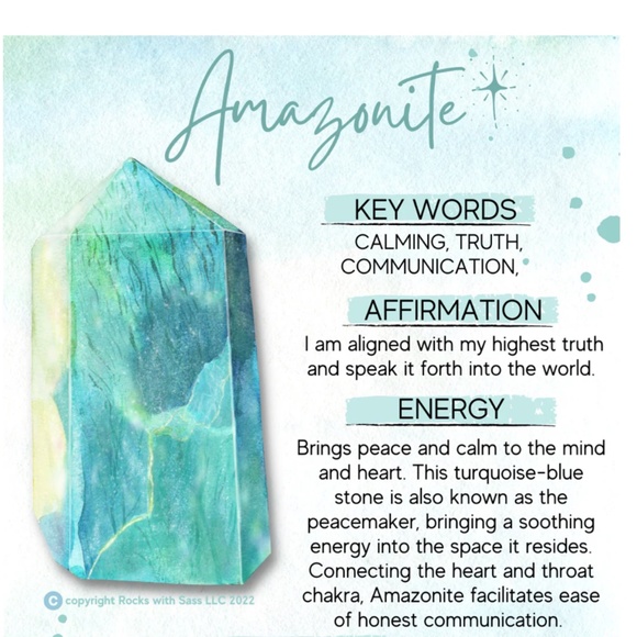 Gold Wire Wrapped Amazonite Bangle Bracelet | 7.5 IN - Picture 3 of 8